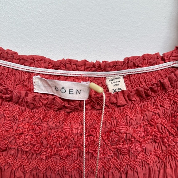 DOEN Catrinette Maxi Dress Nightgown in Apple blossom size XS NWT - Picture 14 of 17